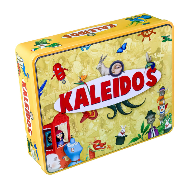 KALEIDOSGAMES Kaleidos - Das Spiel der verborgenen Bilder - Metallbox