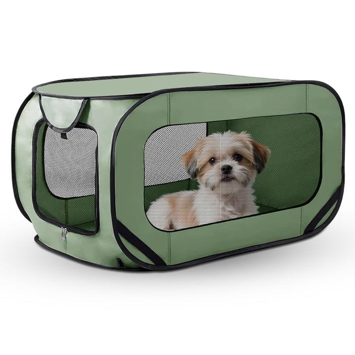 Hundebox Faltbar Hundetransportbox, 94 * 53 * 53 cm, Faltbar Katzen Transportboxen, stabile Transpor