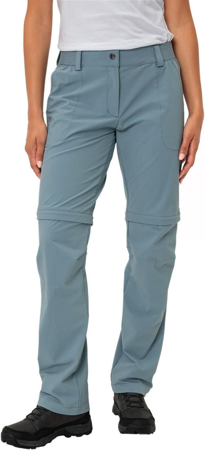 VAUDE Wanderhose Damen Farley Stretch Zip-Off Hose II, wasserabweisende Zip-Off Trekkinghose, bequem