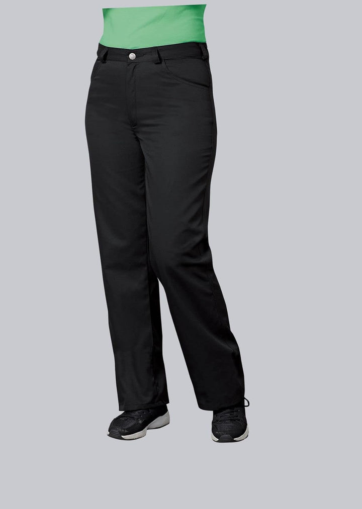 BP 1643-400-32-Ln Unisex-Hose, Jeans-Stil mit verstellbarem Gummizug hinten, 215,00 g/m² Stoffmischu