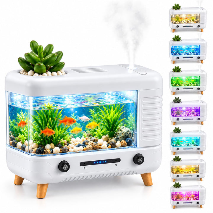 3 in 1 Aquarium Regentropfen Diffuser Luftbefeuchter Humidifier Diffusor