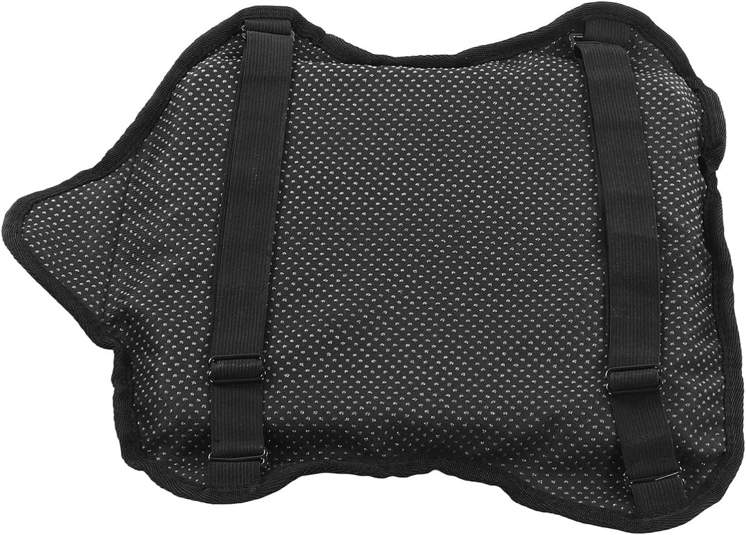 Motorrad-Gel-Sitzkissen, atmungsaktiv, stossdämpfend, Motorrad-Mesh-Sitzpolster, , bequem für Cruise