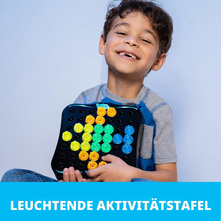 Learning Resources Design & Drill Brightworks, ab 3 Jahren, MINT-Spielzeug mit Licht & Bohrer, förde