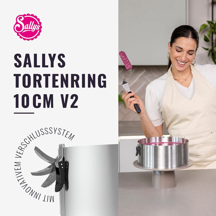 Sallys Backform Backring Tortenring rund rechteckig eckig verschiedene Grössen und Formen (Tortenrin