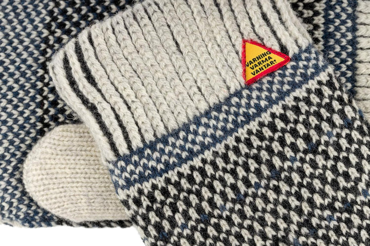 ÖJBRO VANTFABRIK Fäustlinge 4 Lagen 100% Merinowolle versch. Modelle, Grösse S-L (6-11) Handschuhe S