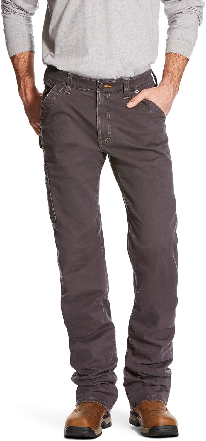 ARIAT Herren Arbeitshose 36W / 34L Rebar Grey, 36W / 34L Rebar Grey