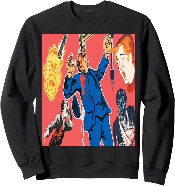 Halloween Props Zombie Scary Monster Costume Sweatshirt