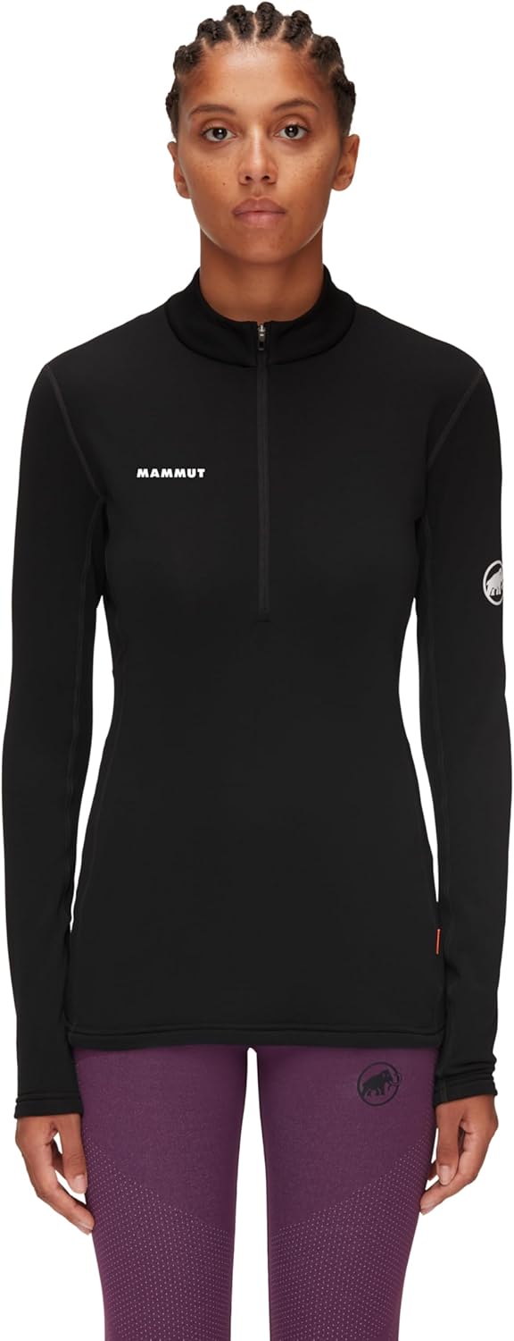 Mammut Damen Aenergy Ml Half Zip Pull Women Wander-Shirt (1er Pack) S Schwarz, S Schwarz