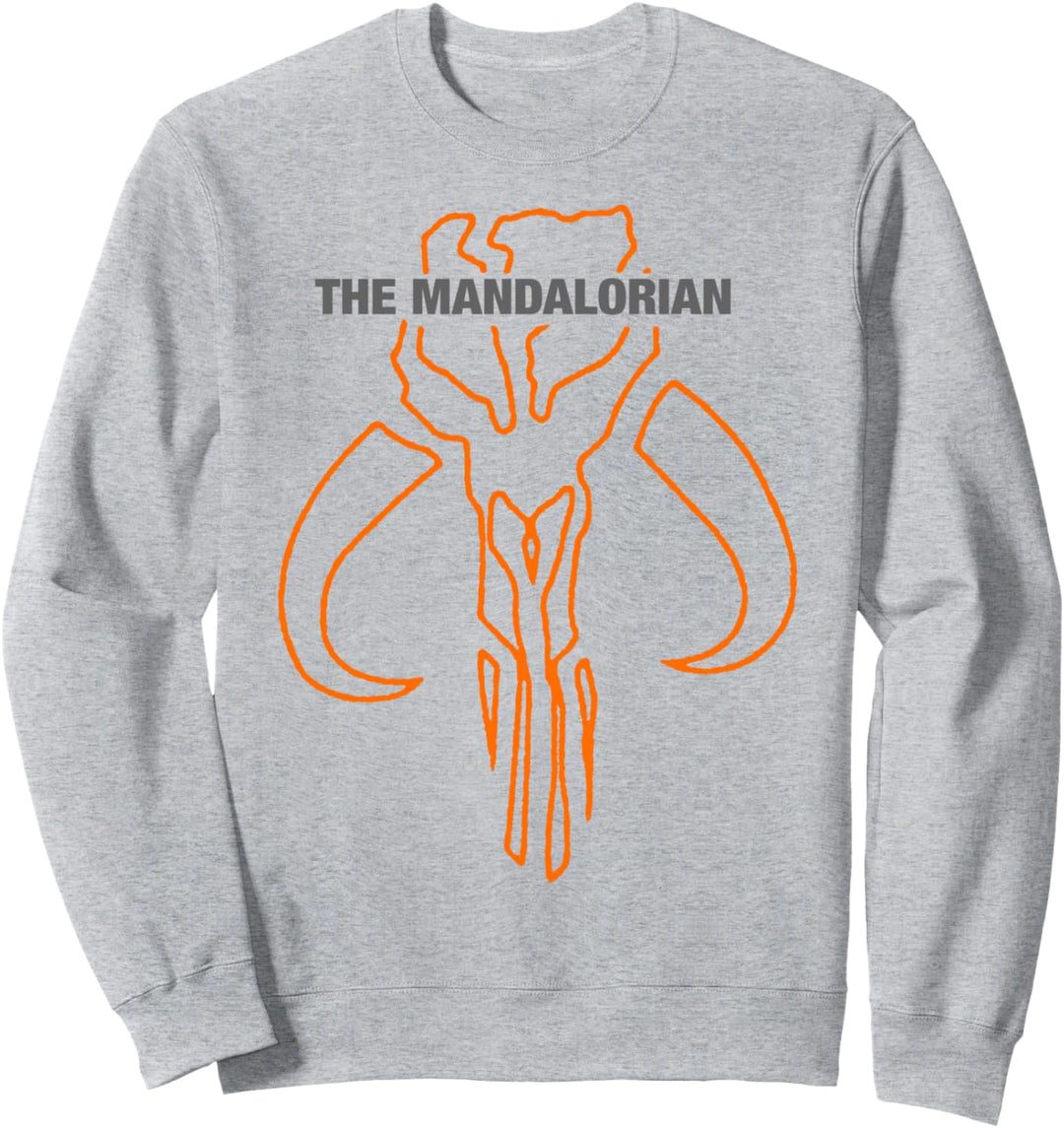Star Wars: The Mandalorian Mythosaur Outline Logo Sweatshirt