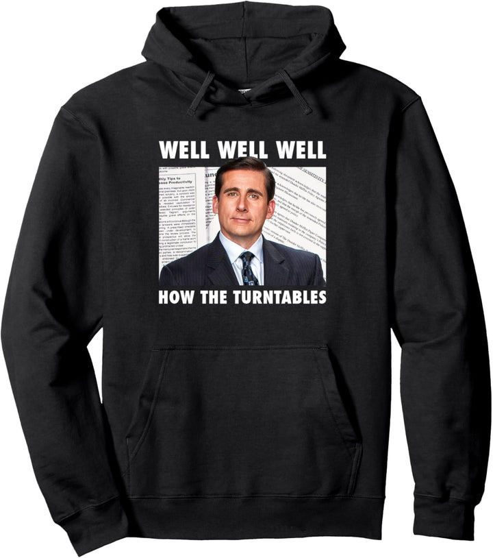 The Office Michael Wie die Plattenspieler Pullover Hoodie