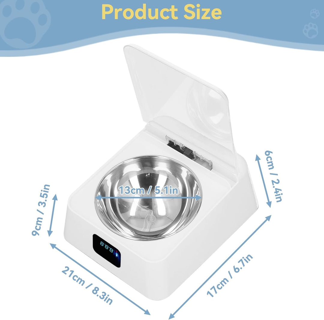 Automatischer Katzenfutterspender, 350 Ml, Induktionsdeckelöffnung, Tierfutterspender, Smart Feed, A