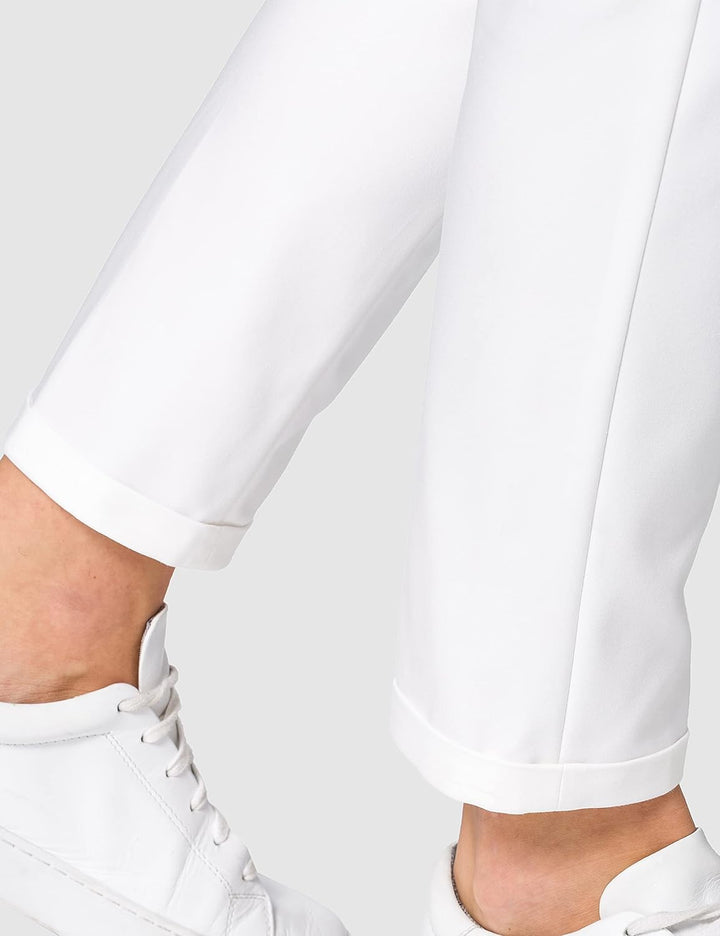 Atelier GARDEUR Damen Klassische Hose 44 Weiss, 44 Weiss