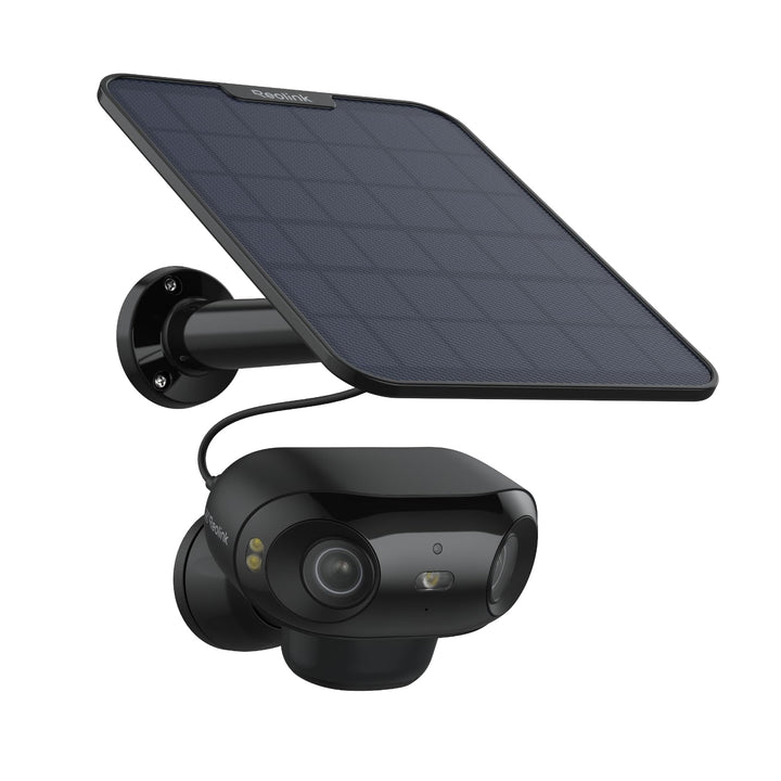 Reolink 4K Solar Überwachungskamera Aussen Akku, ColorX-Nachtsicht, 180°-Weitwinkel, 8MP Drahtlose W