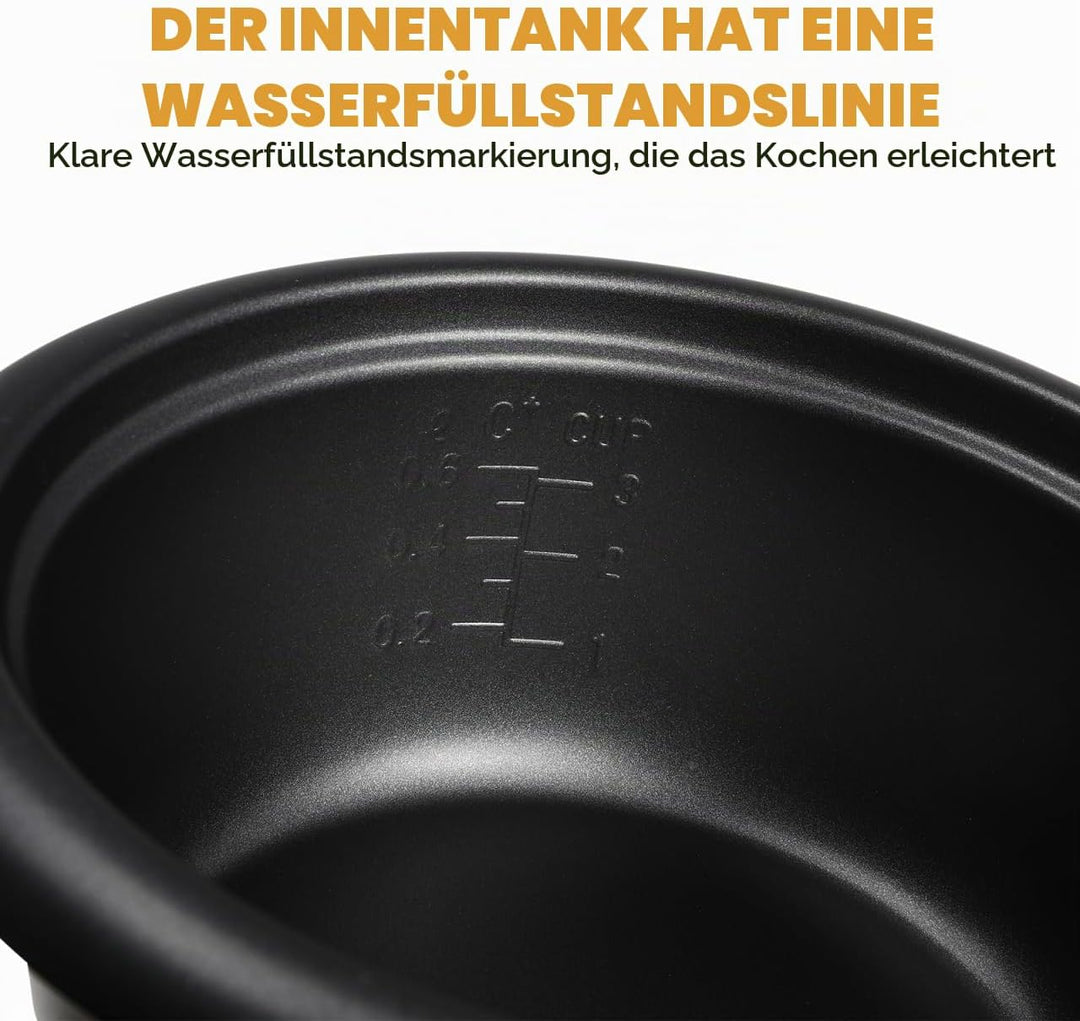 1pc Reiskocher Innentopf Antihaftbeschichteter Ersatzbehälter Universeller Kochtopf Für Elektrische