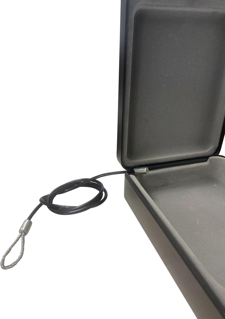 ARREGUI Private C9427 Geldkassette mit Sicherungskabel aus Stahl und Kombinationsschloss | Geldkasst