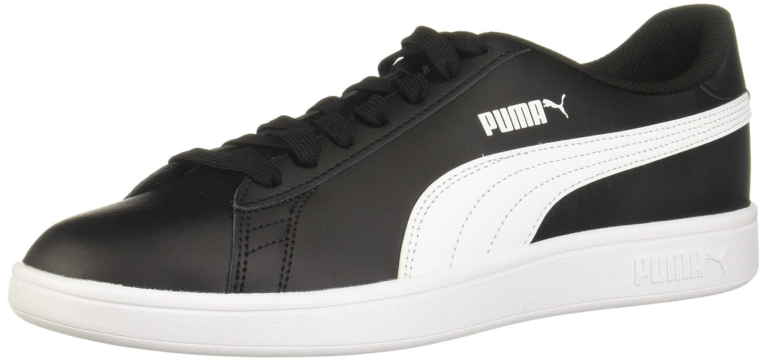 PUMA Herren Smash 2Sneaker 42.5 EU L Schwarz Weiss, 42.5 EU L Schwarz Weiss