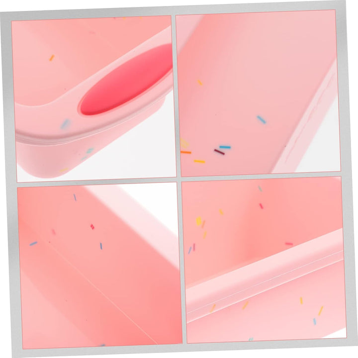 Cabilock Rosa Silikon Brotbackform für Toast und Kuchen, Antihaft, Rosa