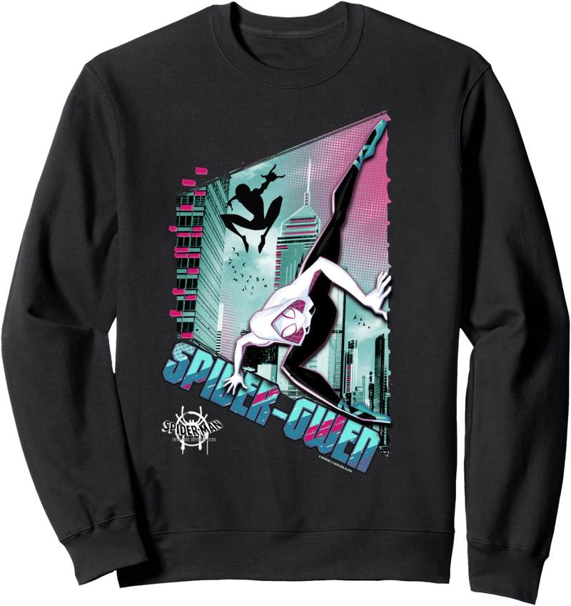 Marvel Spider-Man Spiderverse Spider-Gwen City Pose Sweatshirt