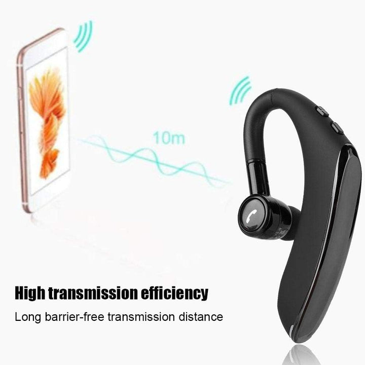 Zerone Drahtloser Bluetooth 5.0 Headset Stereo-Freisprechkopfhörer F900 Business-Kopfhörer mit Mikro