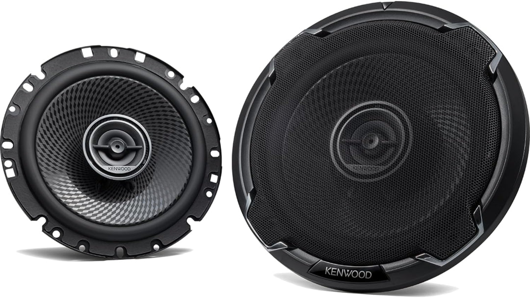 Kenwood KFC-PS1796 2-Wege-Koaxial-Lautsprecher, 17 cm, Auto-Lautsprecher mit Surround-Sound, Woofer
