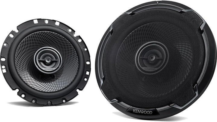 Kenwood KFC-PS1796 2-Wege-Koaxial-Lautsprecher, 17 cm, Auto-Lautsprecher mit Surround-Sound, Woofer