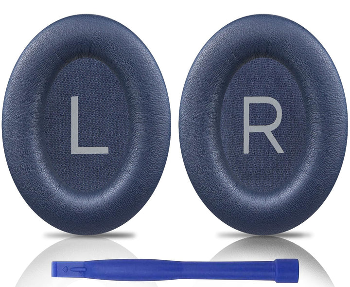 SOULWIT Lammfell Ersatzpolster Ersatz Ohrpolster für Bose QuietComfort 45 (QC45)/QuietComfort SE (QC