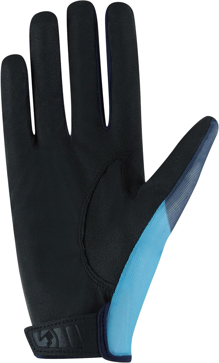 Roeckl Sports Reithandschuh MOYO, Turnier Sommer Handschuh, 4 Farben, Grösse 6-11 6 Blueprint, 6 Blu