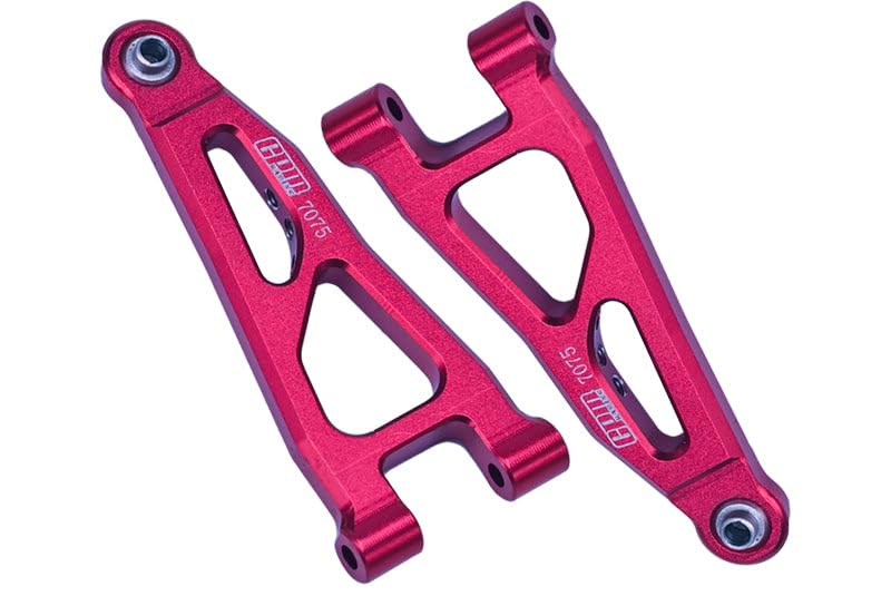 GPM Aluminium 7075 Front Lower Suspension Arms for Arrma 1/18 Granite GROM MEGA 380 Brushed 4X4 Mons
