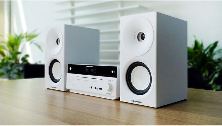 Blaupunkt MS30.02BT Mikro-Stereoanlage Bluetooth HDMI ARC | Optisch USB AUX Radio FM CD 150 W RMS We