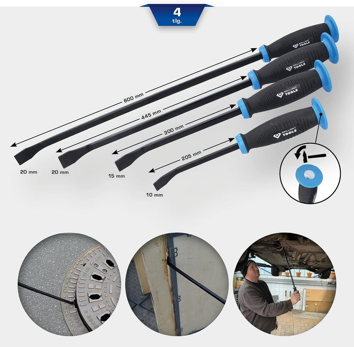 BRILLIANT TOOLS Stemmhebel-Satz, 4-tlg [Powered by KS TOOLS]