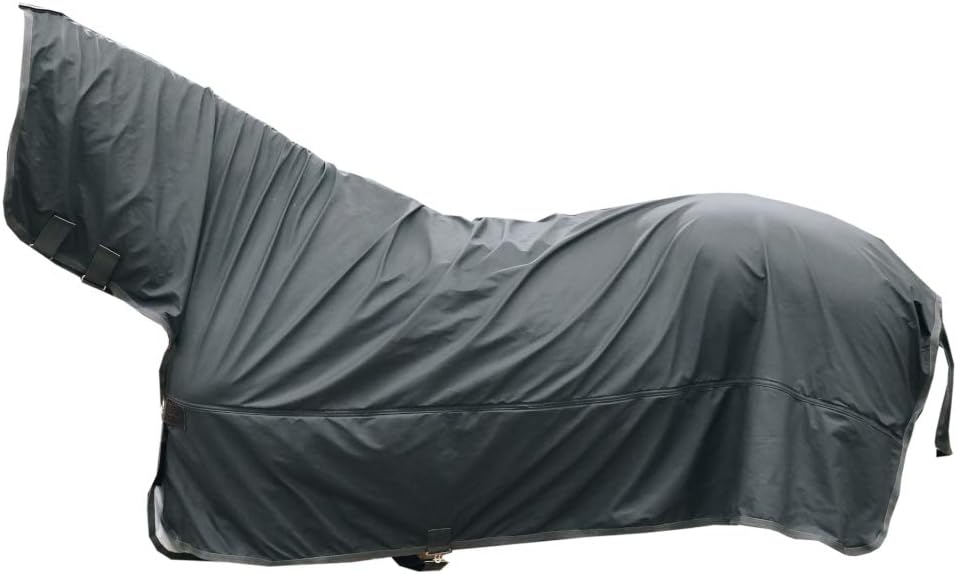 Kentucky Horsewear Horse Rain Coat Regendecke, Grösse:125-140, Farbe:grau 125-140 grau, 125-140 grau