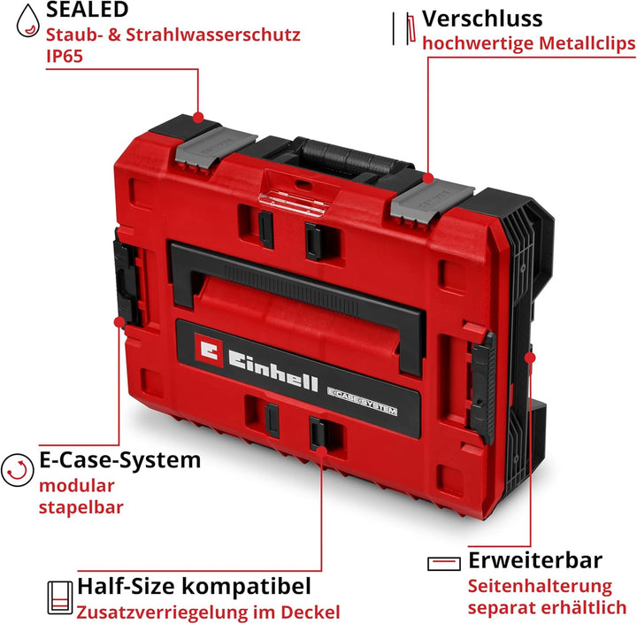 Einhell E-Case S-F SEALED (E-Case System, staubdicht und strahlwassergeschützt, kompatibel mit Half