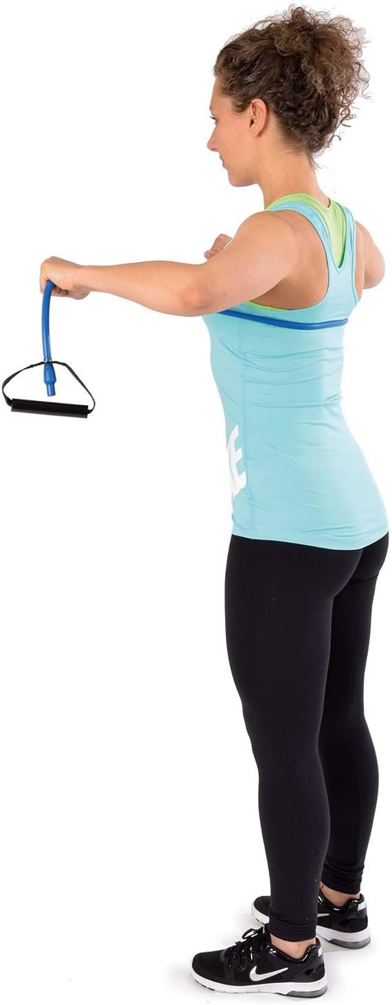 Dittmann 10er Paket Body Tube blau Expander Gymnastikband Trainingsband Fitness