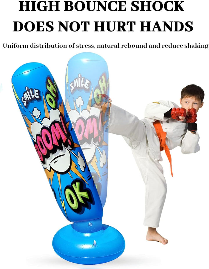 Sgizoku Standboxsäcke Sandsäcke Aufblasbare Sandsäcke Freistehende Sandsäcke Geeignet für Kinder Jug
