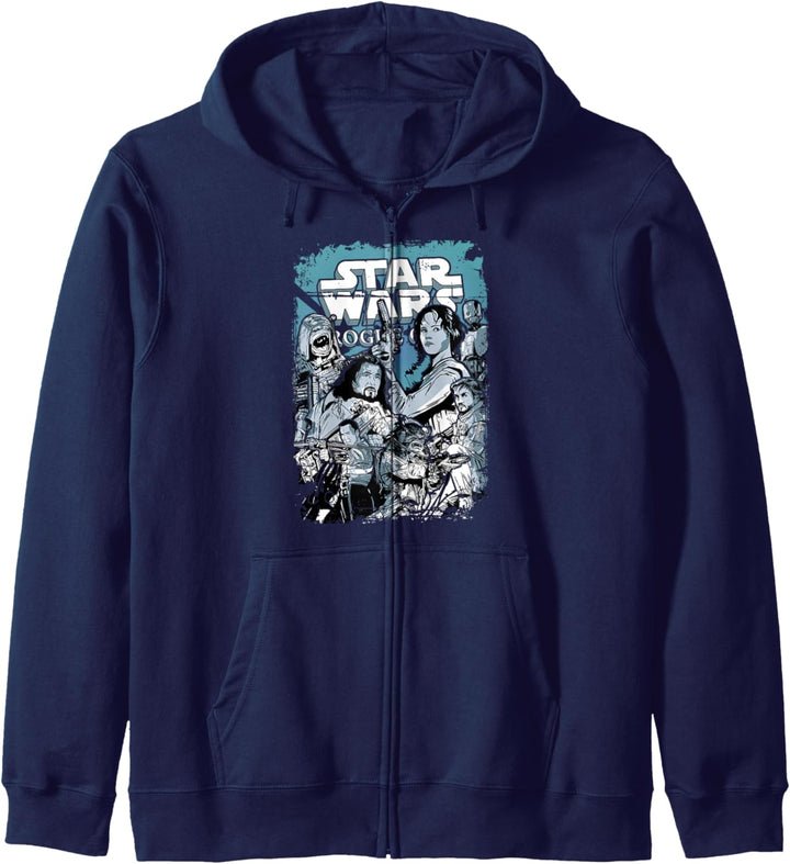 Star Wars Rogue One Team Poster Kapuzenjacke
