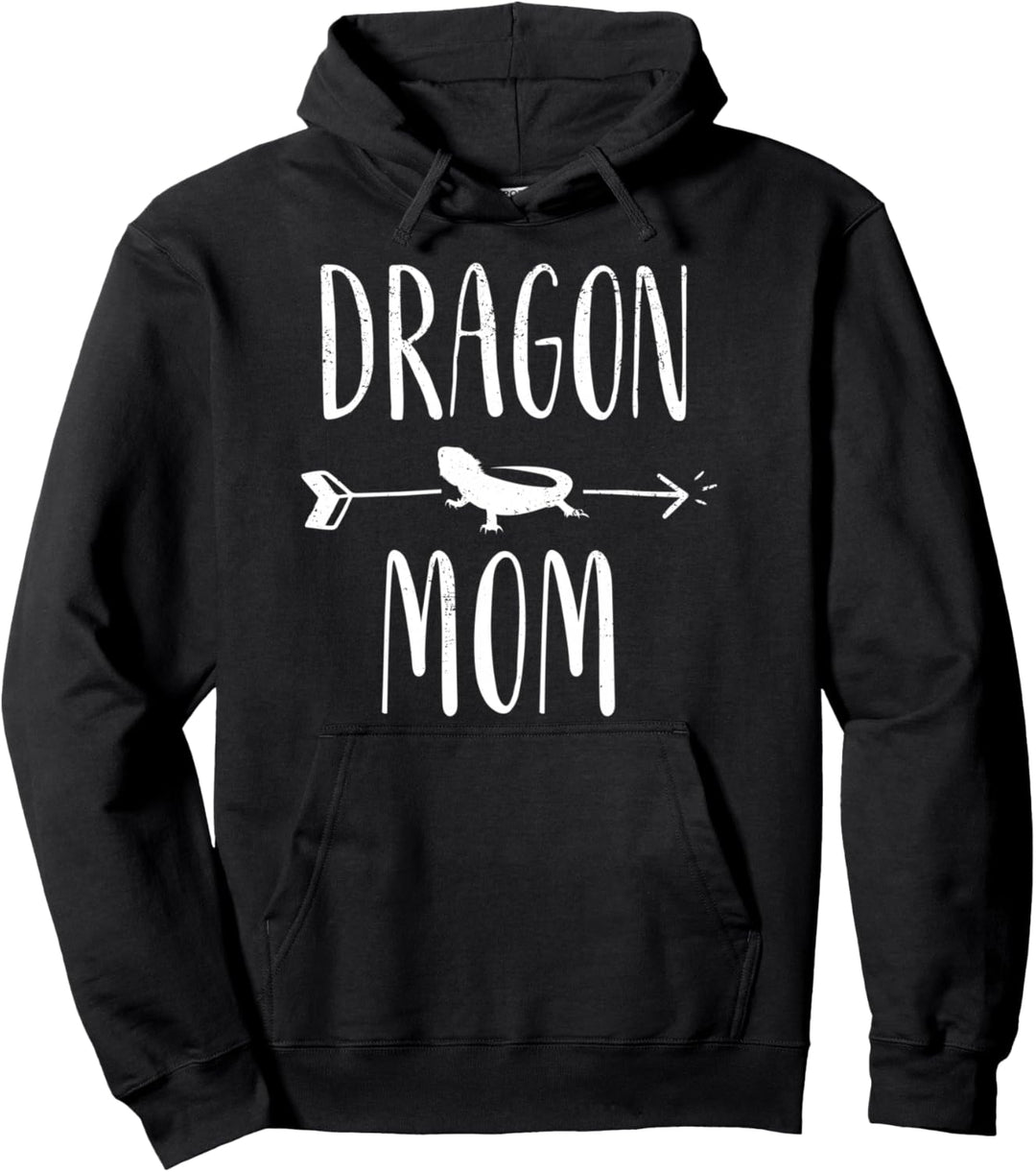 Bartagame Mama niedlich Frauen Eidechse und Reptil Geschenk Pullover Hoodie