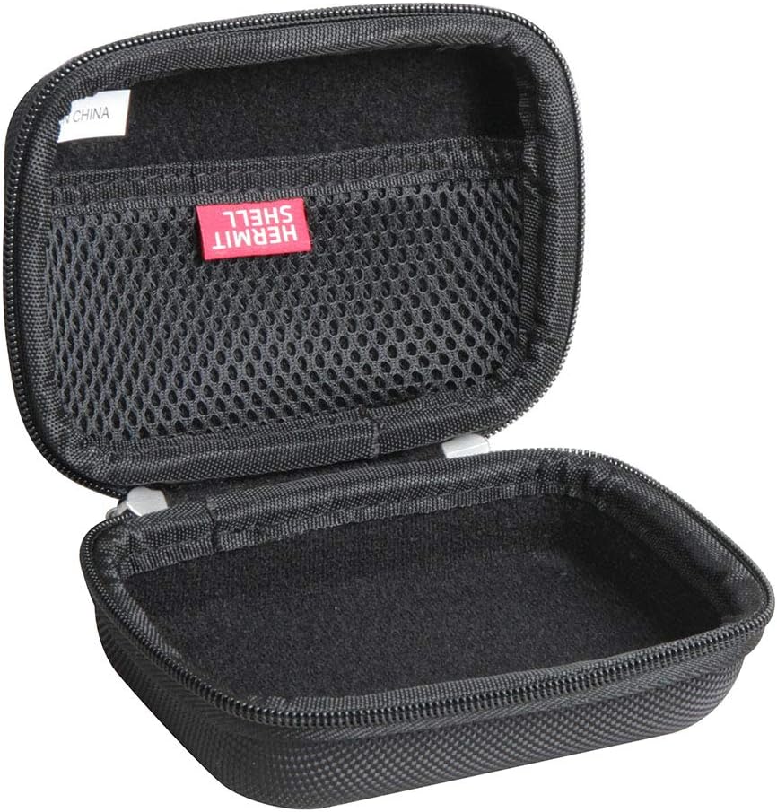 Hermitshell Hartschalen-Schutzhülle für JBL Go 3 Bluetooth-Lautsprecher (schwarz), Schwarz