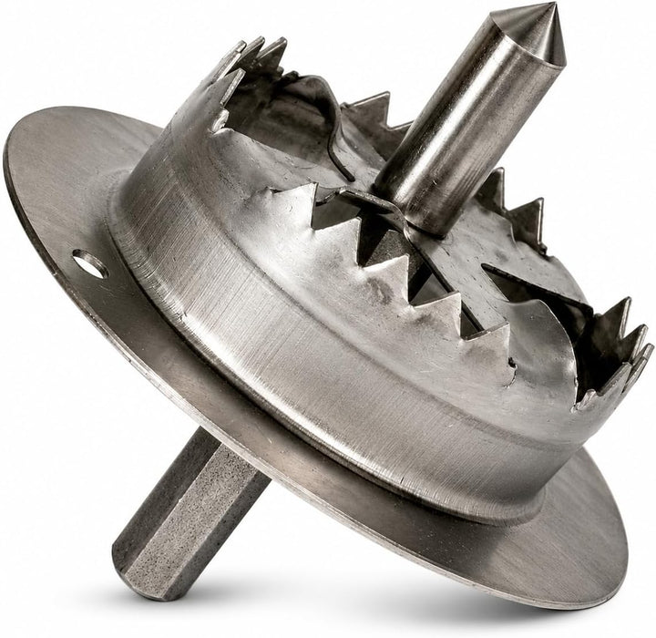Premium Styroporfräser Ø 65 mm Edelstahl WDVS Fräser für Dämmstoffdübel Styroporschneider Fräswerkze