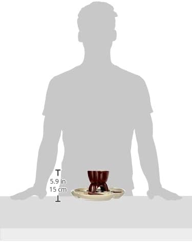 Soul Kitchen Schokofondue 7 tlg. Set 25 cl creme/braun