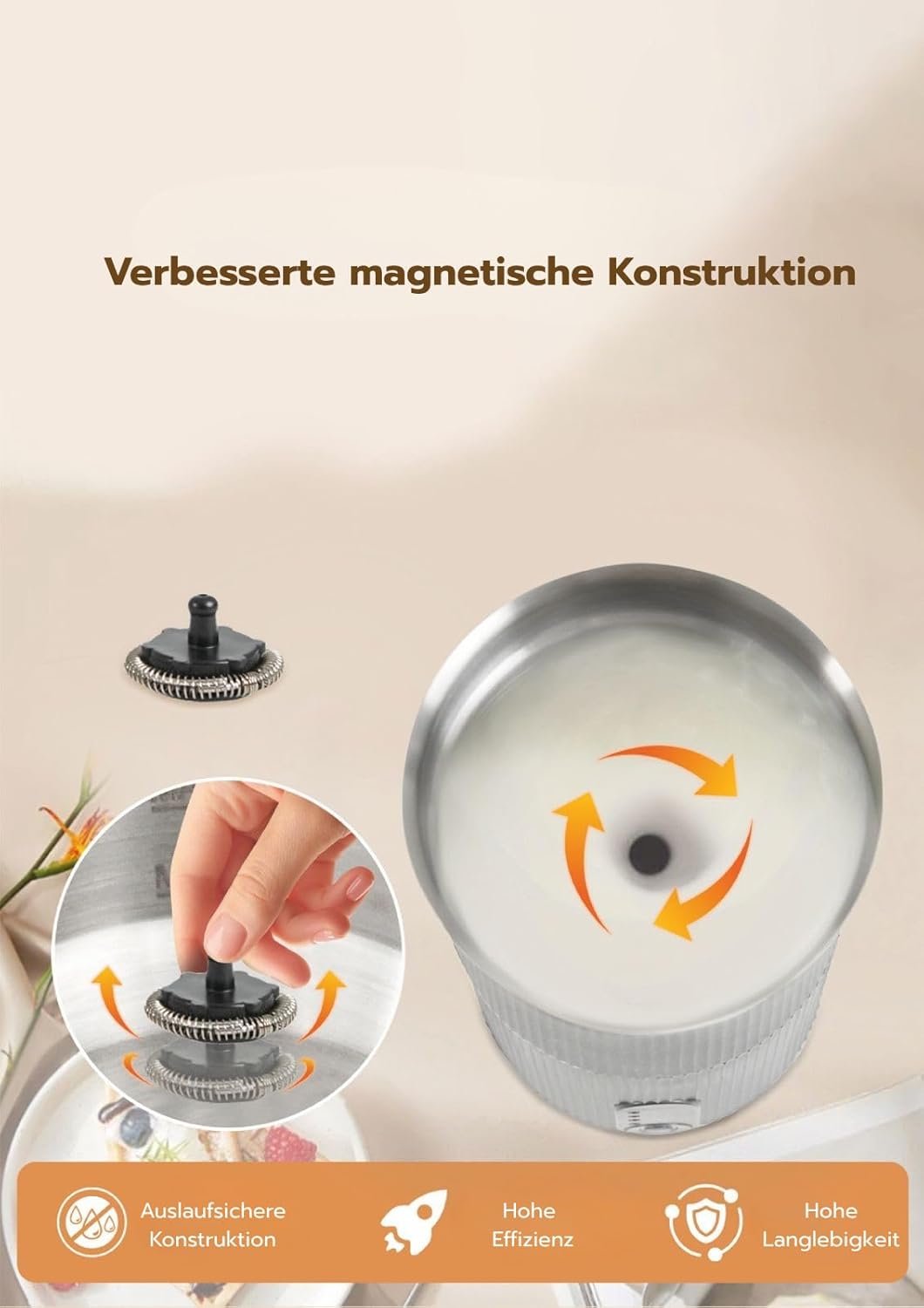 Swifo Max Milchaufschäumer 350 ml