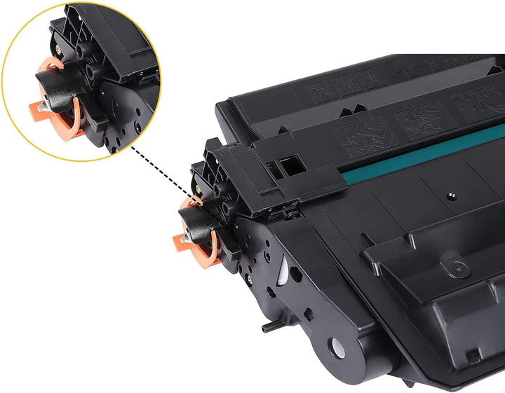 55A CE225A Schwarz Toner Kompatibel als Ersatz für HP 55X CE255AD CE255X Laserjet Enterprise P3015DN