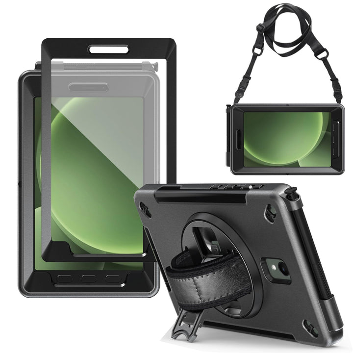 Junfire Panzerhülle Robuste für Samsung Galaxy Tab Active 5 2024 / Tab Active 3 2020 8 Zoll, hülle s