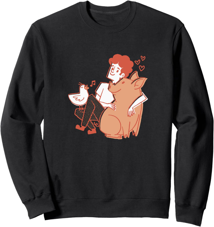 Veganismus, vegetarisch Sweatshirt