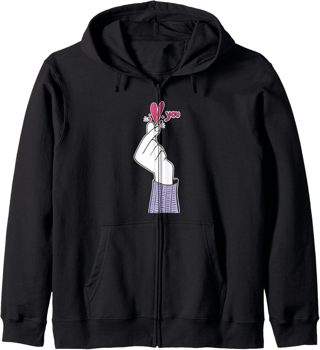 Love You Valentines Valentine's Valentines Heart Anniversary Kapuzenjacke