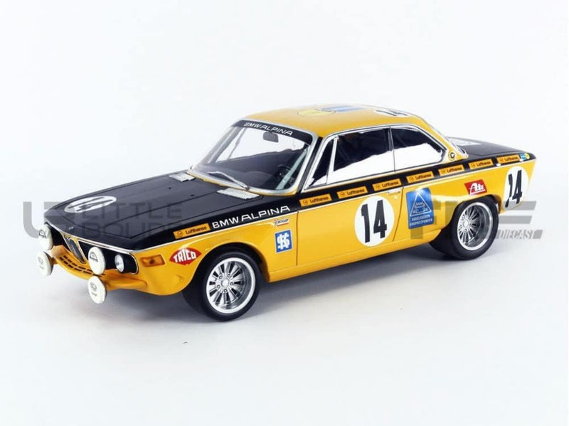 Minichamps 155702714 1:18 2800 CS-BMW Alpina-Huber/Kelleners-Winners 24H Spa-Francorchamps 1970 Samm