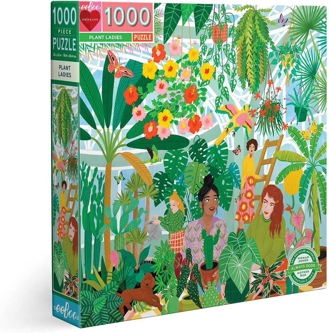 eeBoo - Puzzle - Plant Ladies, 1000 pcs (EPZTPTL)