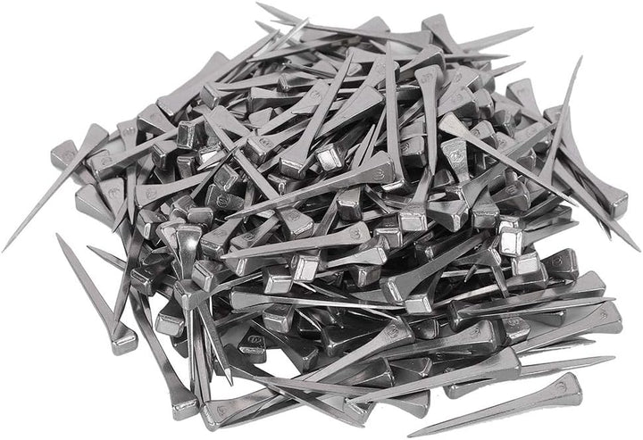250 Stück Stahl E4 Hufeisennägel, Buntglasnägel und quadratische Pferderennennägel zur Sicherung von