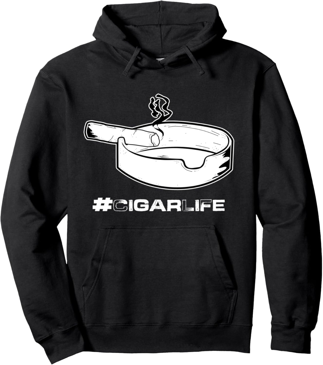 Essen Schlafen Rauchen Zigarren Rauchen Zigarettenraucher Pullover Hoodie