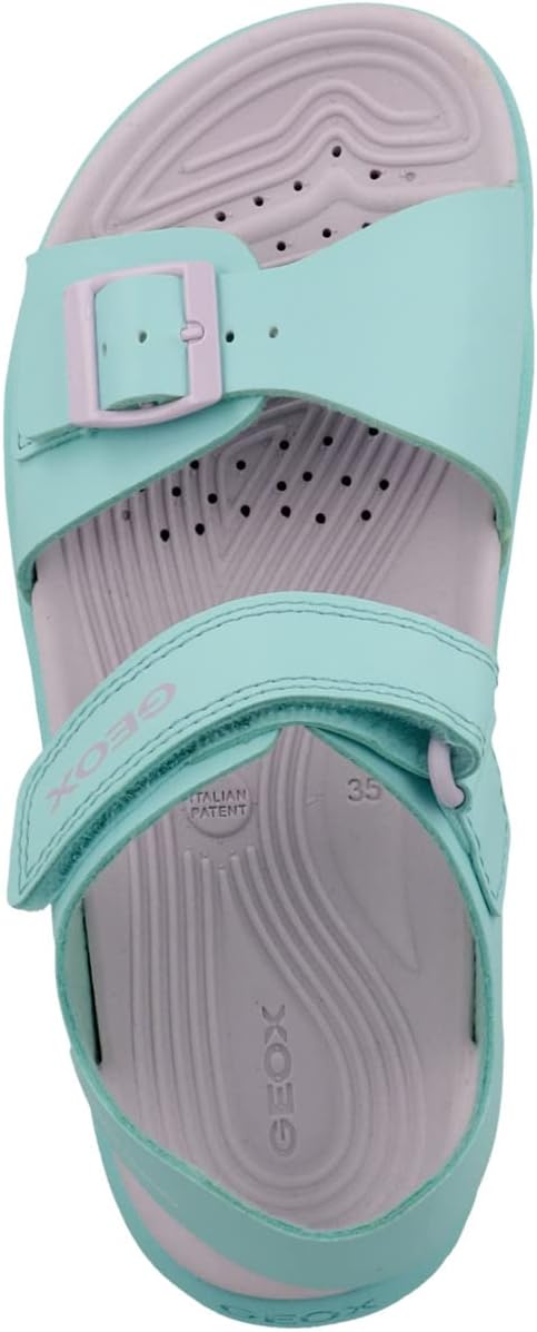 Geox Jungen J Fommiex Boy Sandal 29 EU Watersea Lilac, 29 EU Watersea Lilac