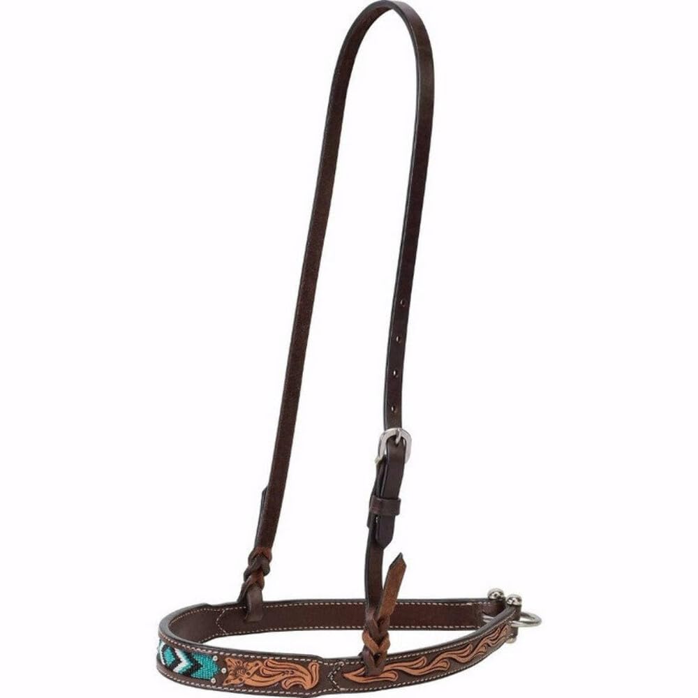 Turquoise Cross Turqoise Beaded Collection Nasenriemen, Nasenriemen